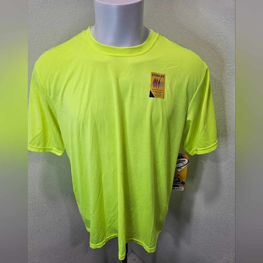 Stanley hi-vis moisture wick tee men's large